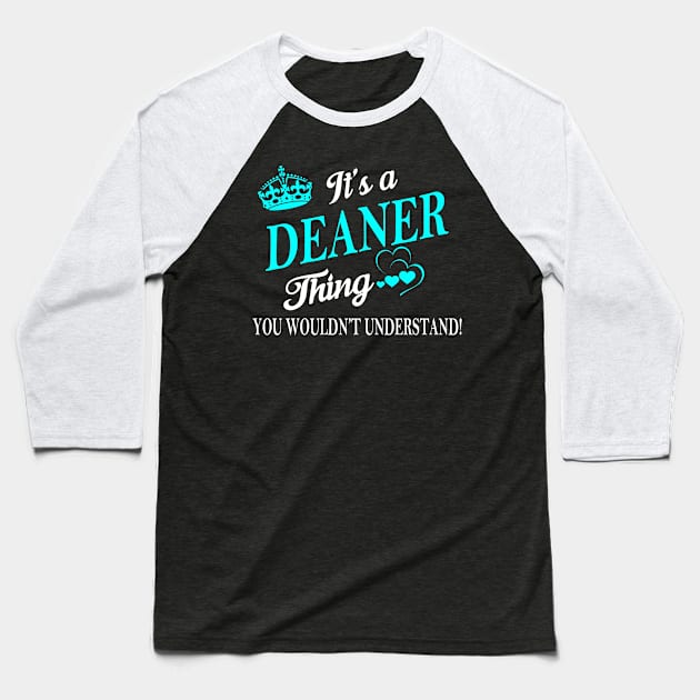 DEANER Baseball T-Shirt by Esssy